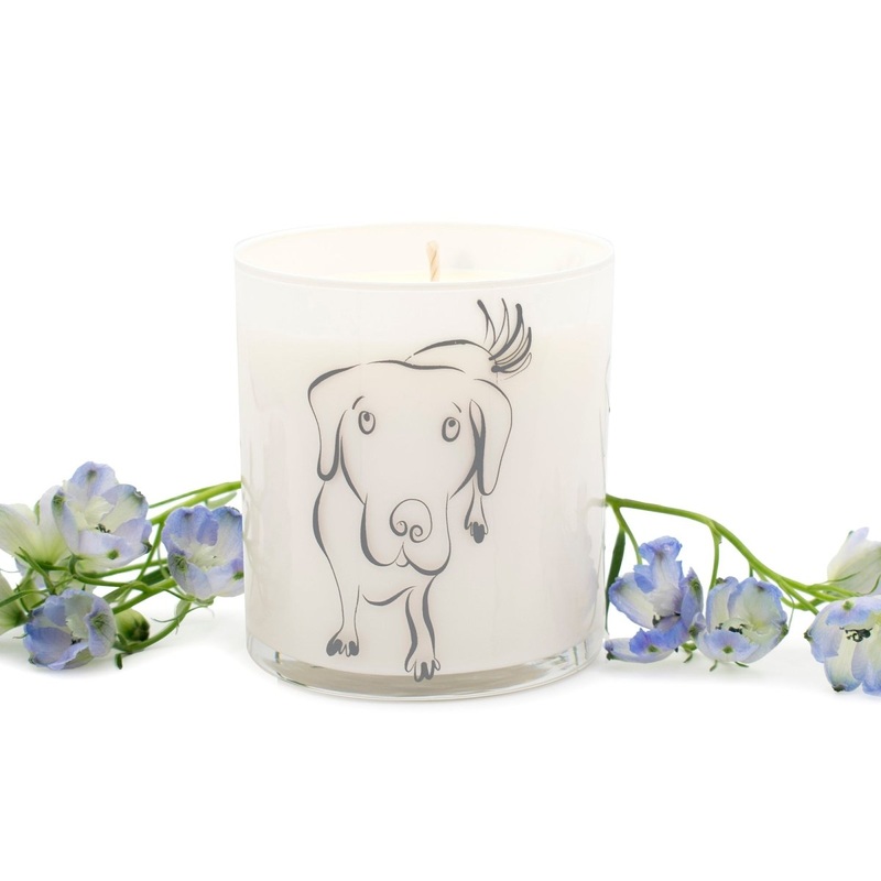 Large Dog Jar Candle – Wet Dog Scent