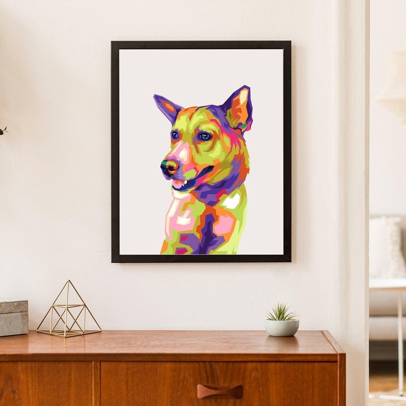 Limited Edition Custom Pet Pop Portraits