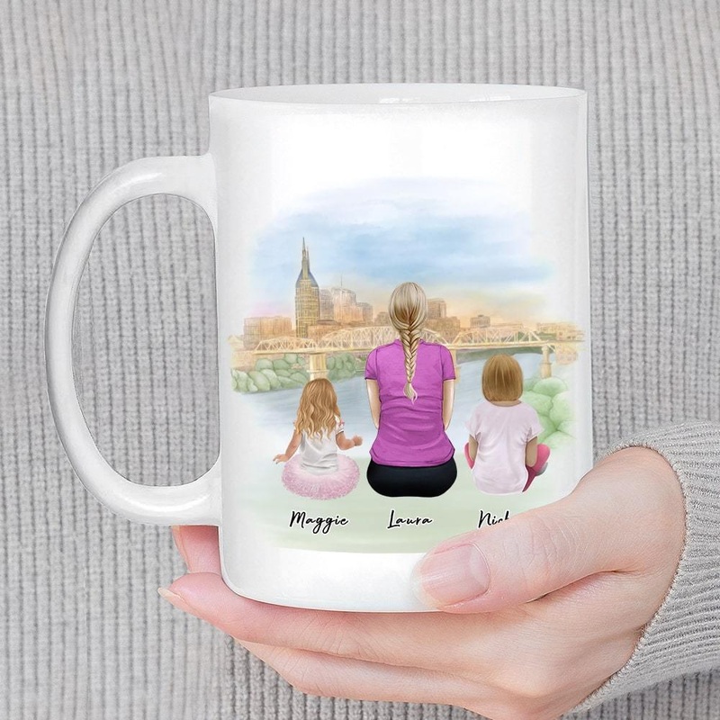 Nashville Personalized Family Coffee Mug
