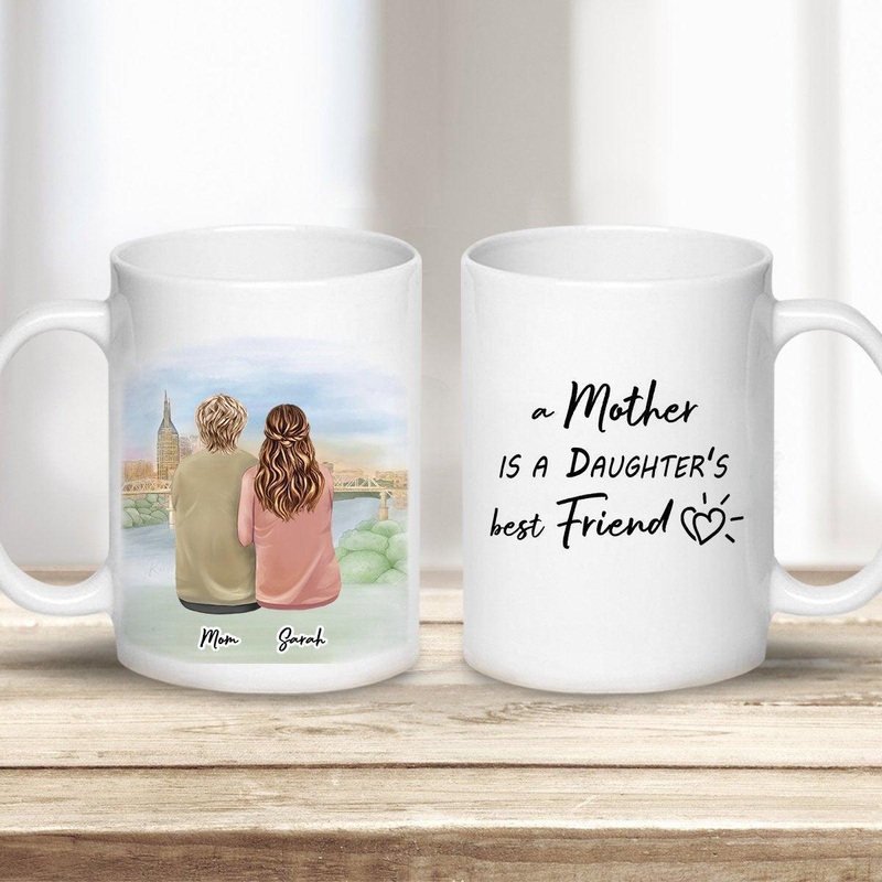 Nashville Personalized Mothers Day Coffee Mug