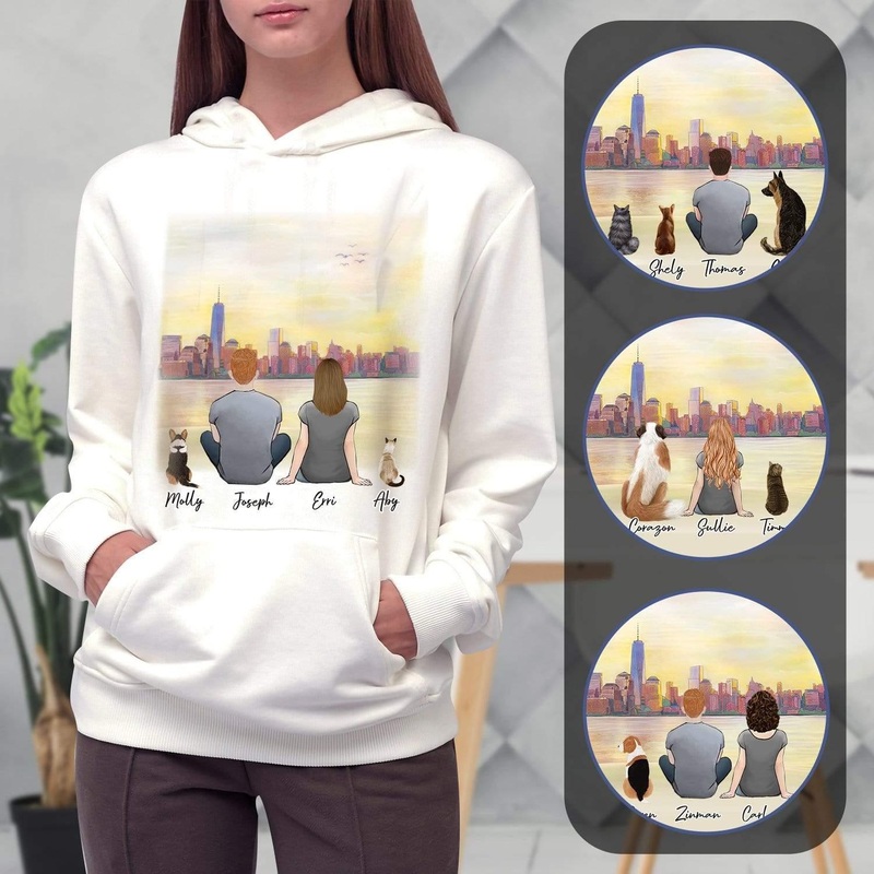NYC Personalized Pet & Owner Hoodies