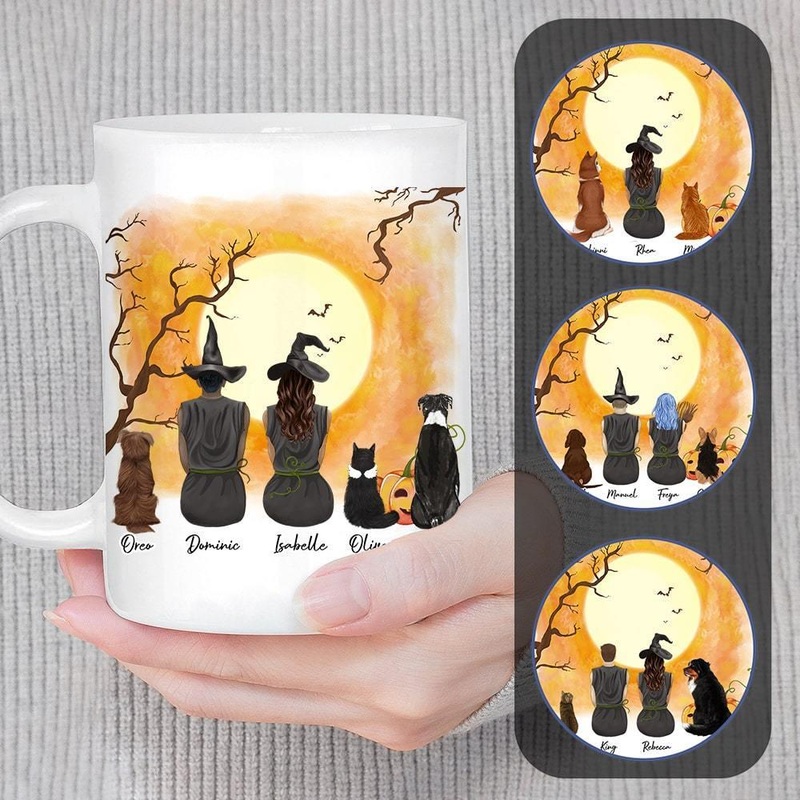Personalized Halloween Coffee Mug