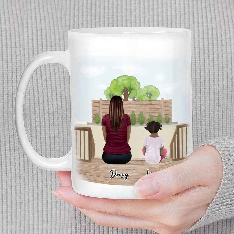 The Backyard Personalized Family Coffee Mug