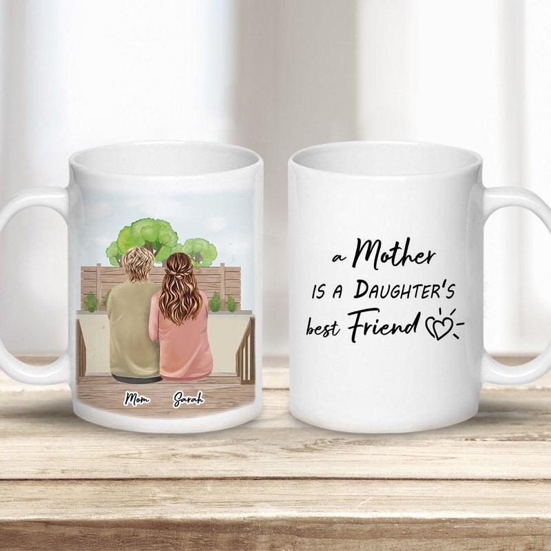 The Backyard Personalized Mothers Day Coffee Mug