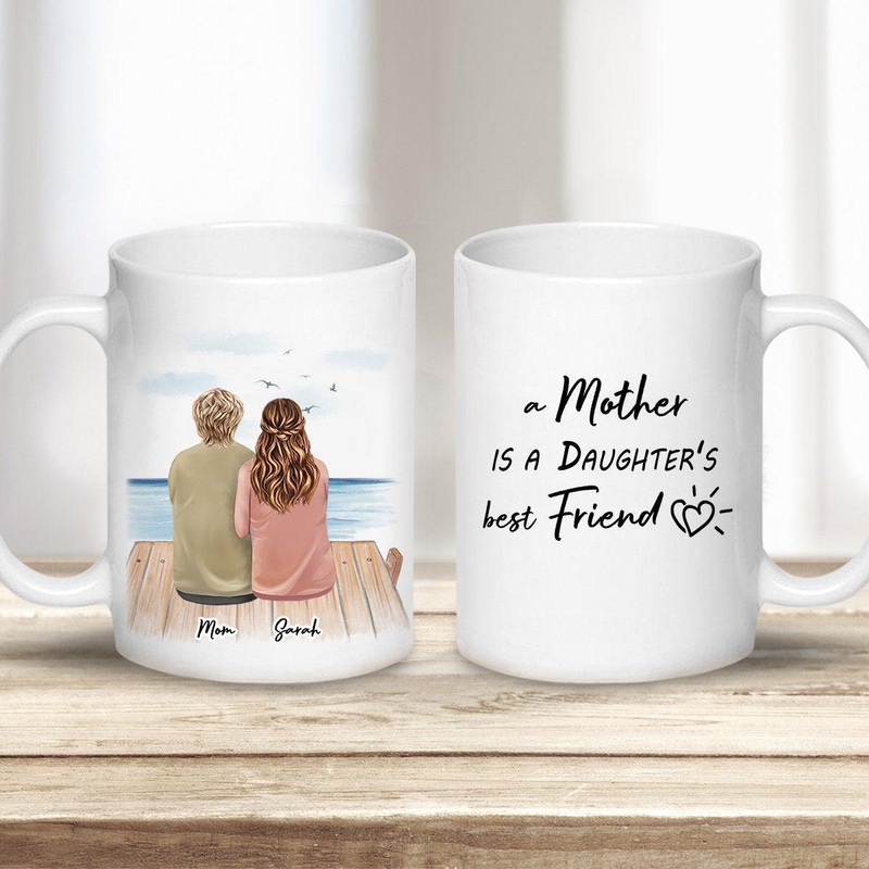 The Dock Personalized Mothers Day Coffee Mug
