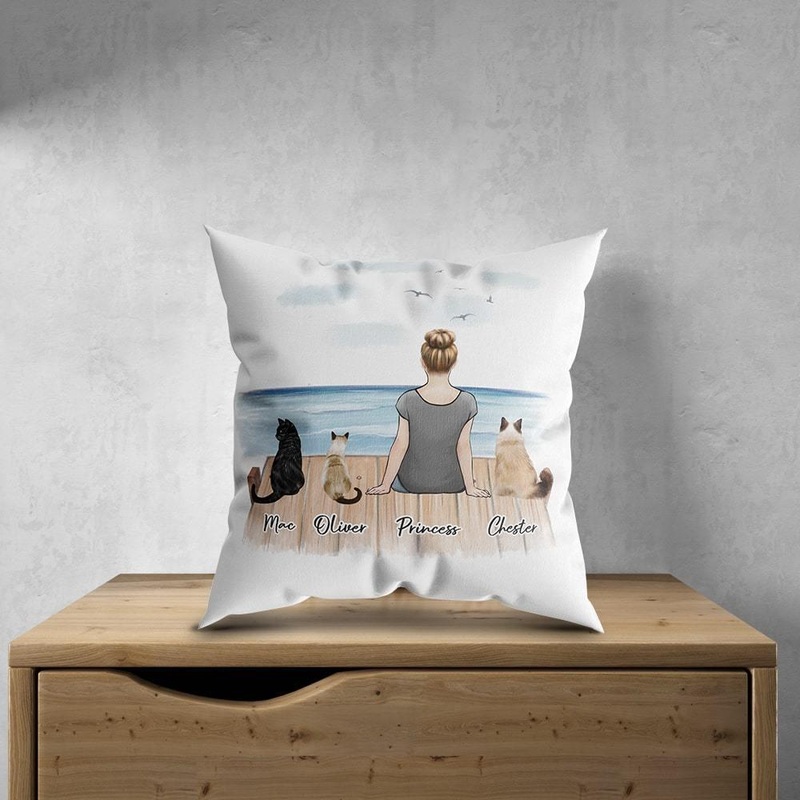 The Dock Personalized Pet & Owner Pillow