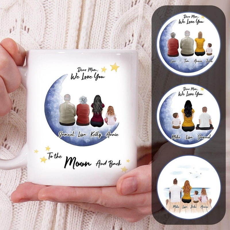 The Moon & Back Pet & Owner Coffee Mug
