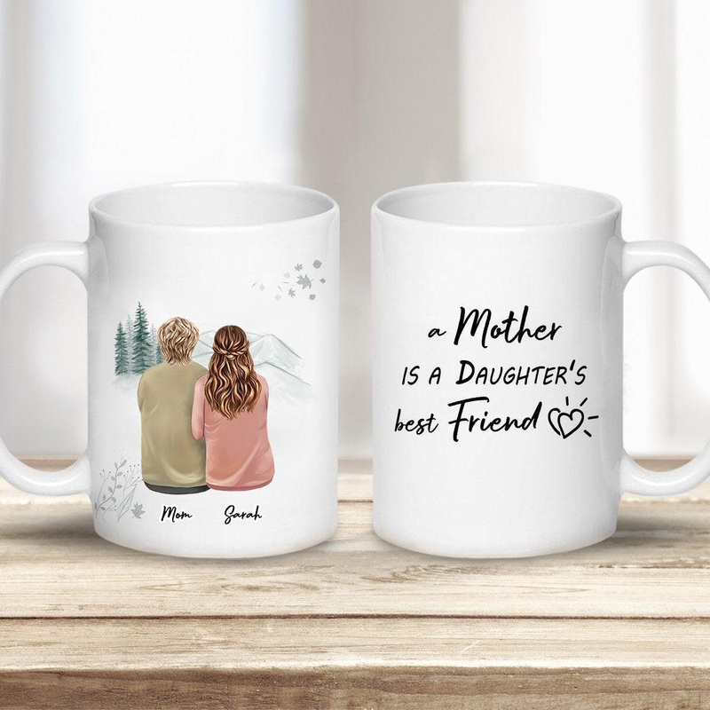 White Mountains Personalized Mothers Day Coffee Mug