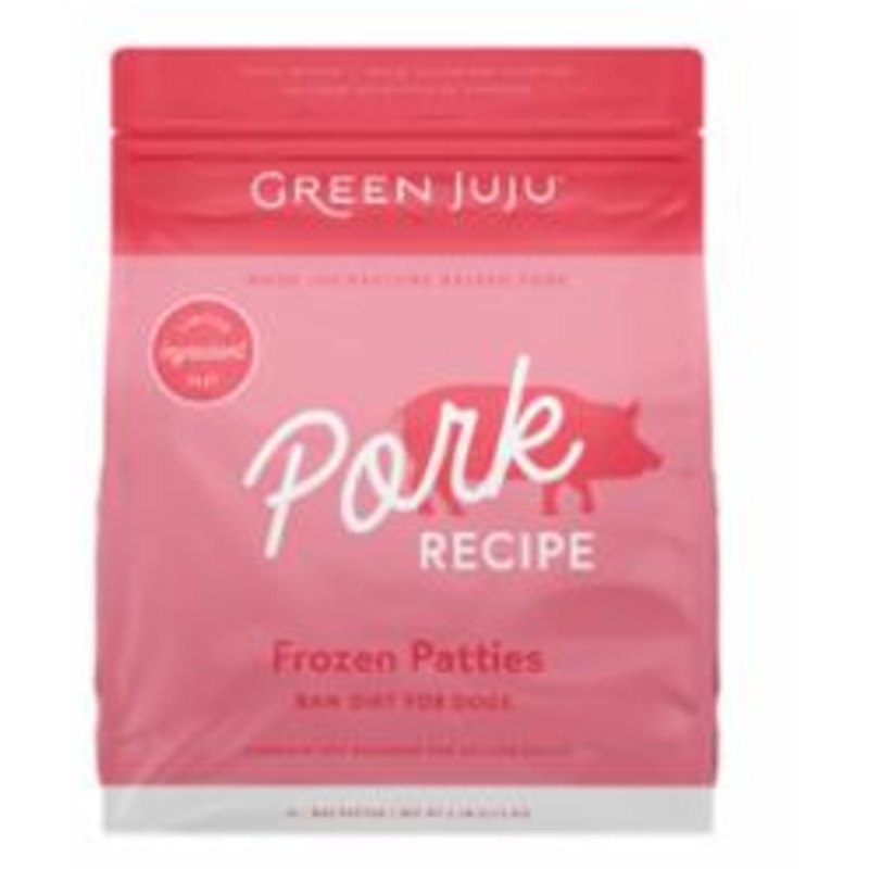Green Juju Frozen Pork Patties 6#