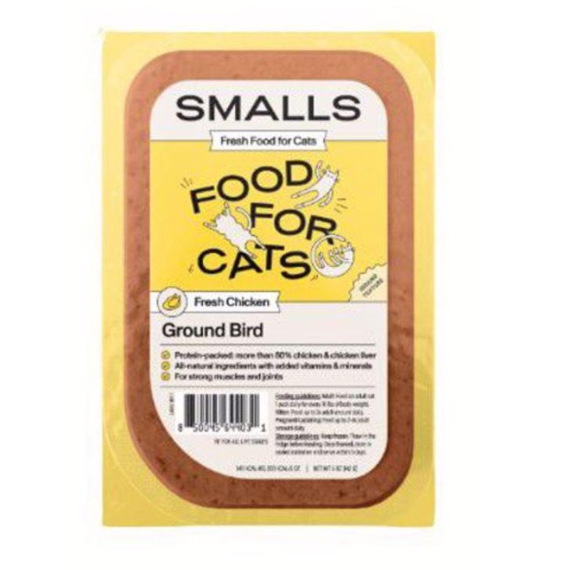 Smalls Minced Chicken Ground Bird Cat Frozen 5z