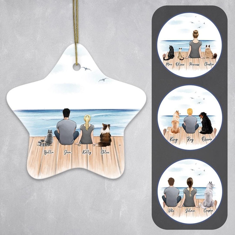 The Dock Star Ornament – Personalized Pet & Owner Dock