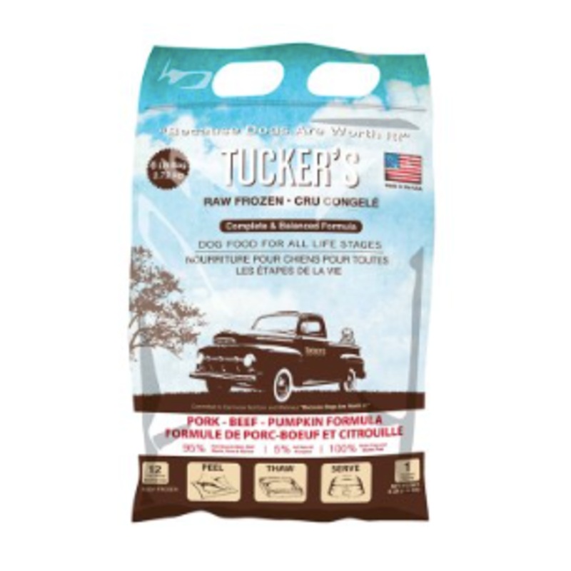 Tuckers Frozen Pork / Beef / Pumpkin 6#
