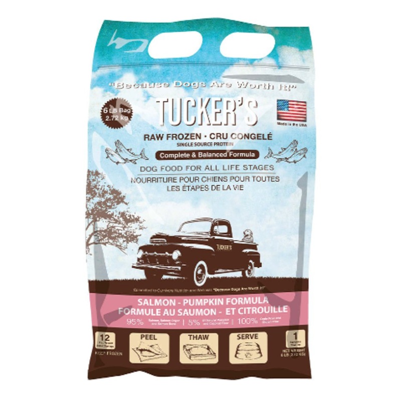 Tuckers Frozen Salmon / Pumpkin 6#