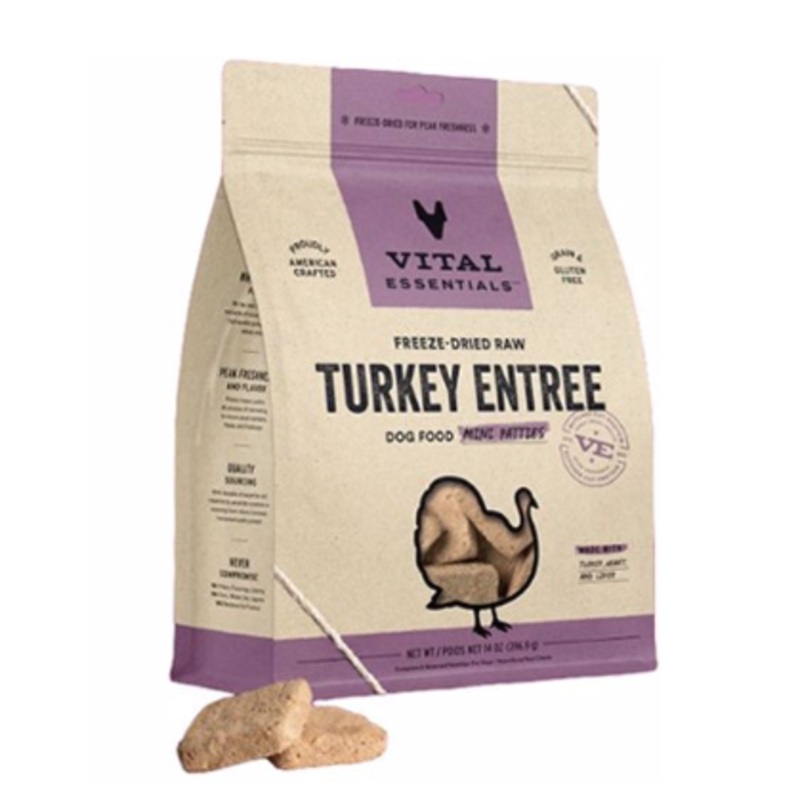 VE Freeze Dried Turkey Mini Patties 14oz