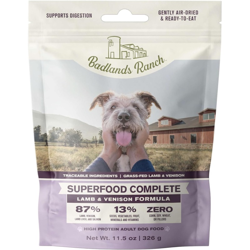 Badlands Ranch -Superfood Complete Lamb & Venison Formula Air Dried Dog Food