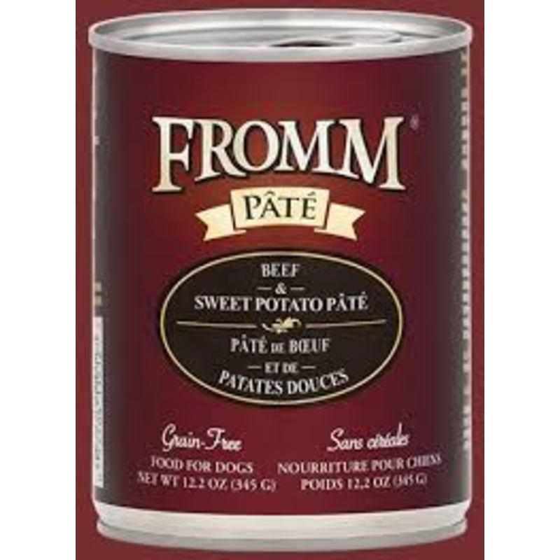 Beef & Sweet Potato Pate Dog Food – Fromm