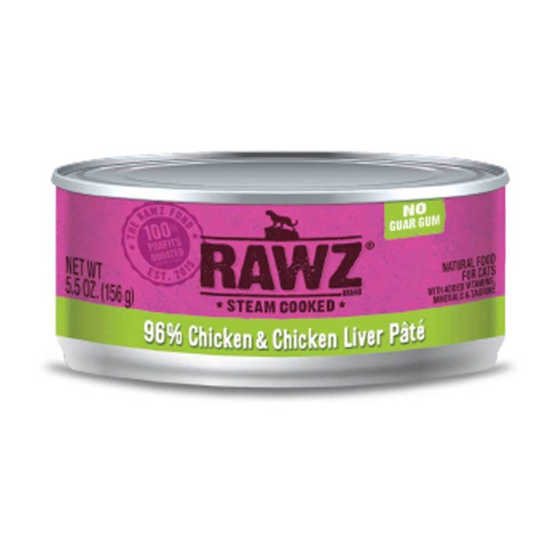 Chicken Pate Canned Cat Food by Rawz 5.5oz