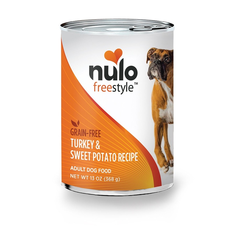 FreeStyle Turkey & Sweet Potato recipe Wet Dog Food by Nulo, 13oz