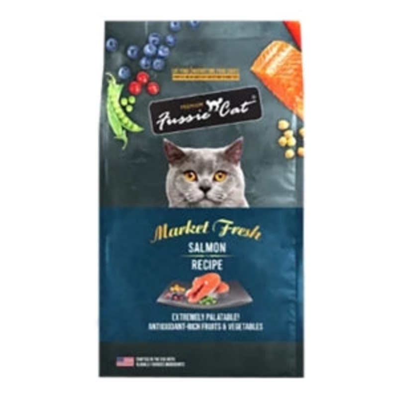 Fussie Cat Market Fresh Salmon Dry Cat Food