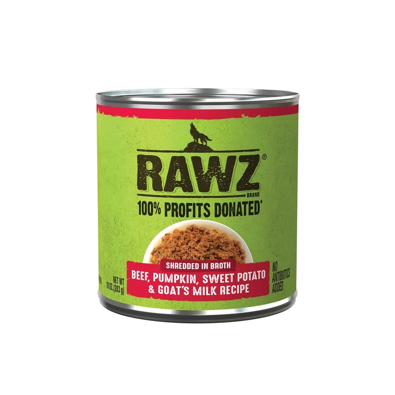 Shredded Beef, Pumpkin, Sweet Potato & Goat’s Milk Wet Dog Food