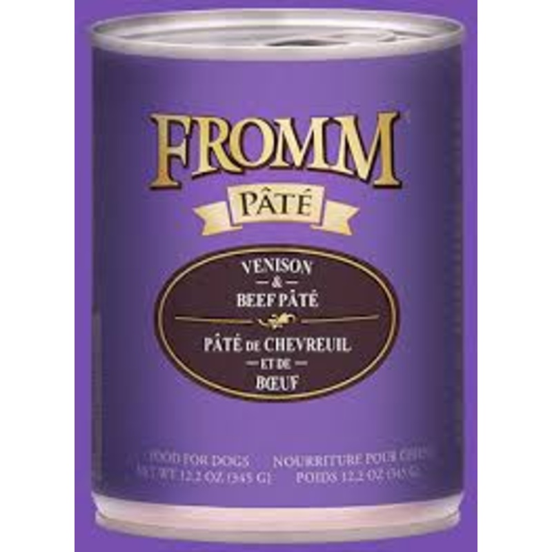 Venison & Lentil Pate Dog Food – Fromm