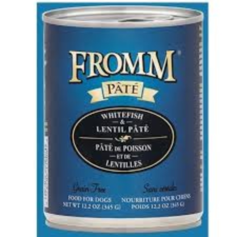 Whitefish & Lentil Pate Dog Food – Fromm