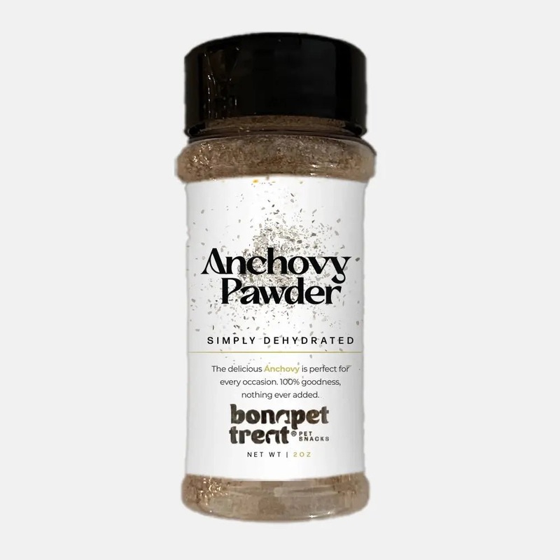 Bonapet Anchovy Powder – All-Natural, Healthy & Delicious Dog Supplement 2 oz