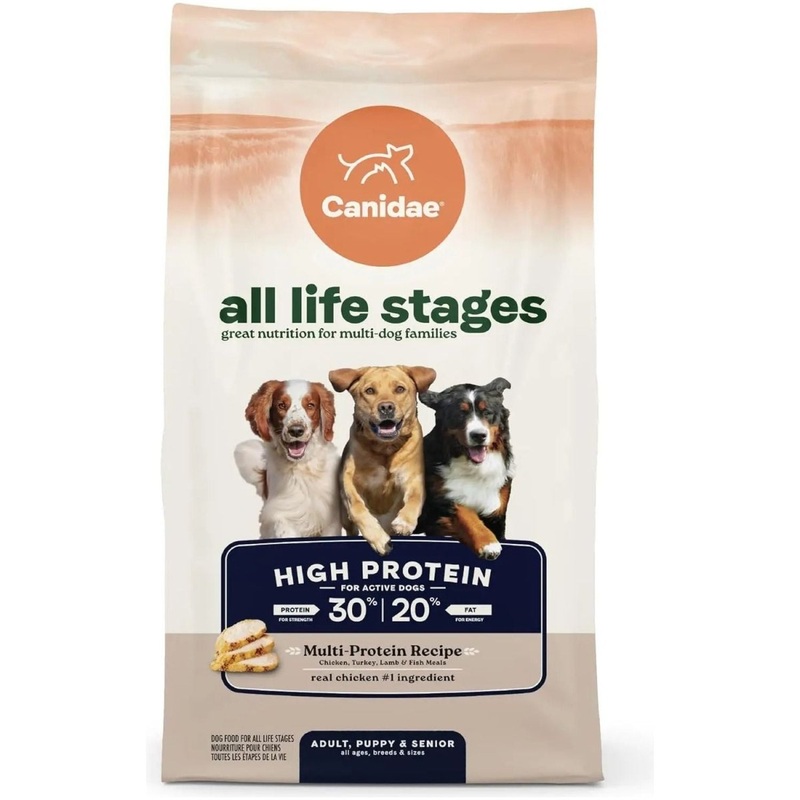 CANIDAE All Life Stages Multi-Protein High Protein Dry Dog Food