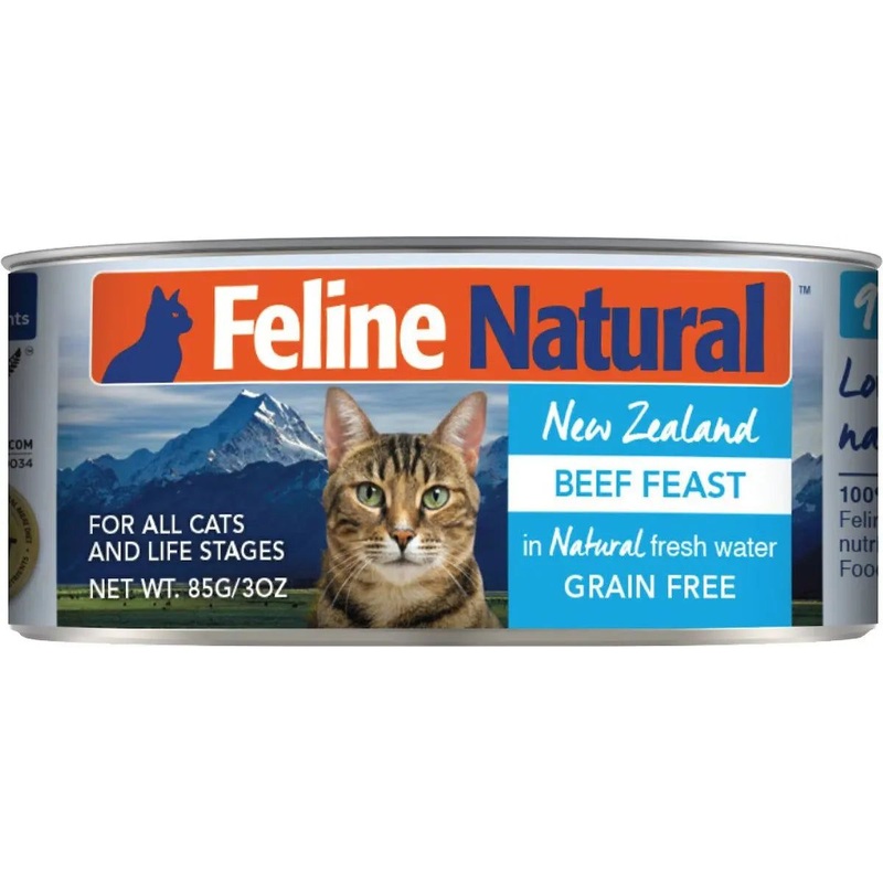 Feline Natural Beef Feast Grain-Free Canned Cat Food
