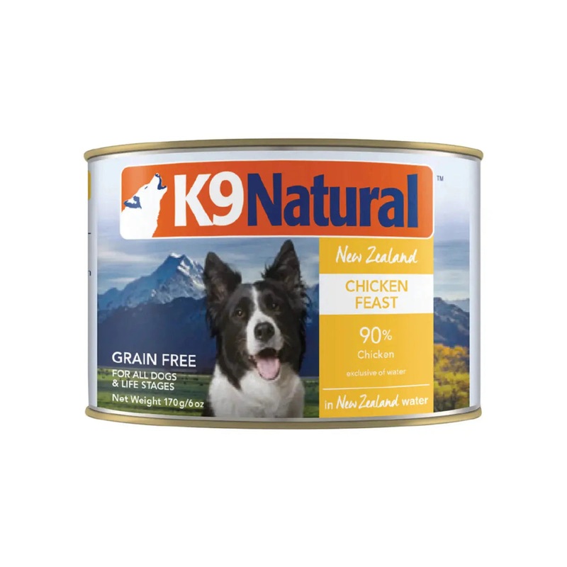 K9 Natural Cage-Free Chicken Feast Grain-Free Canned Dog Food