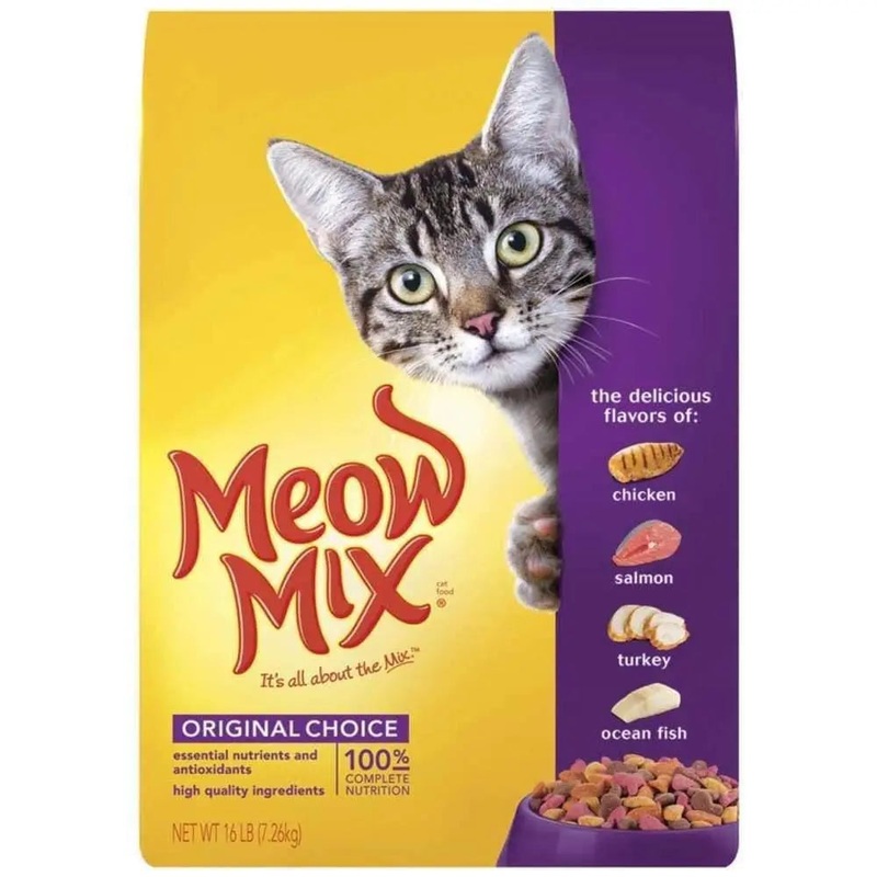 Meow-Mix Original Choice Dry Cat Food Chicken, Turkey, Salmon & Ocean Fish