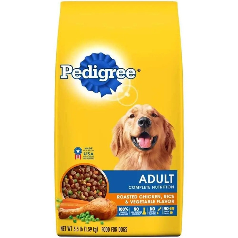 Pedigree Roasted Chicken, Rice & Vegetable Dry Dog Food