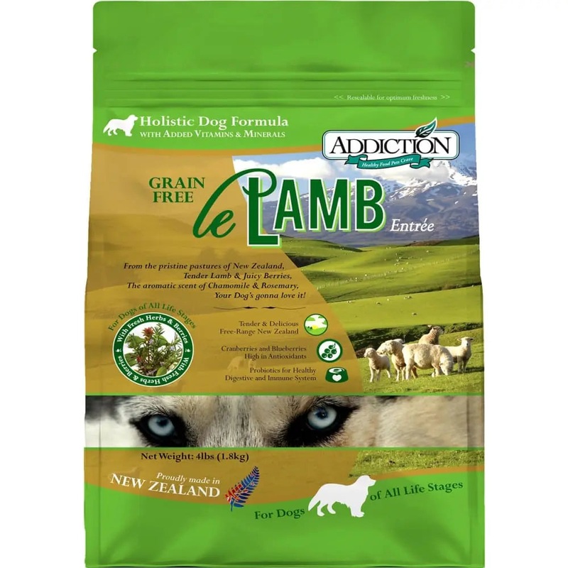 Addiction Le Lamb Grain Free Dry Dog Food