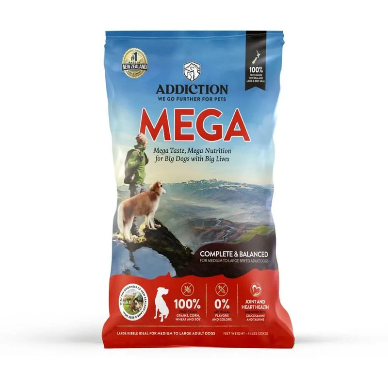 Addiction Pet Foods Mega Grain Free Dry Dog Food