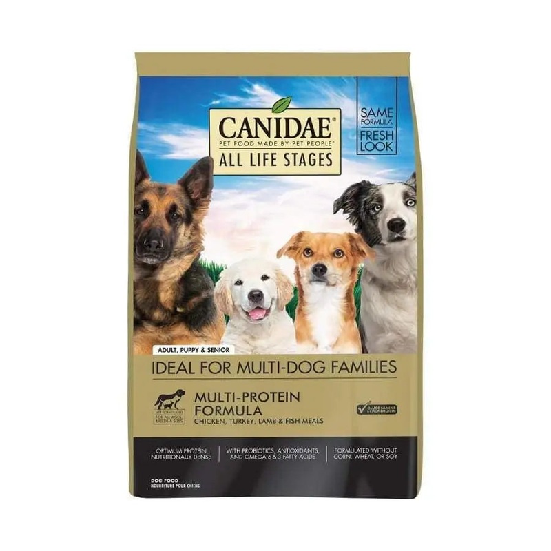 CANIDAE All Life Stages Multi-Protein Formula Dry Dog Food Chicken, Turkey, Lamb & Fish Meal