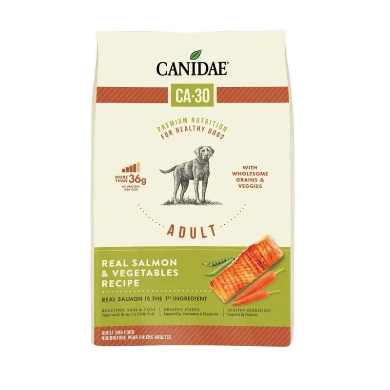CANIDAE CA-30 Real Salmon, Peas & Carrots Recipe Dry Dog Food