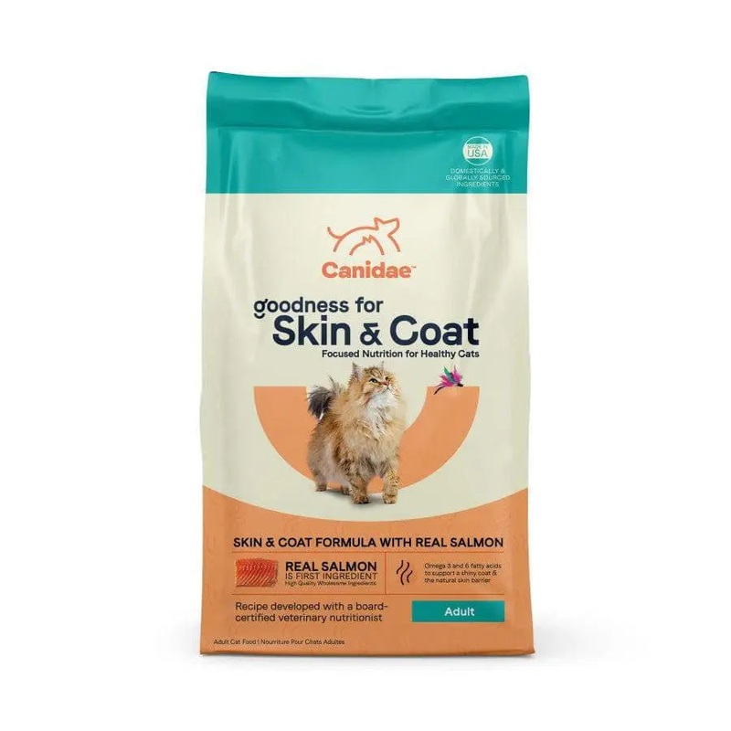 CANIDAE Goodness for Skin & Coat Formula with Real Salmon Dry Cat Food