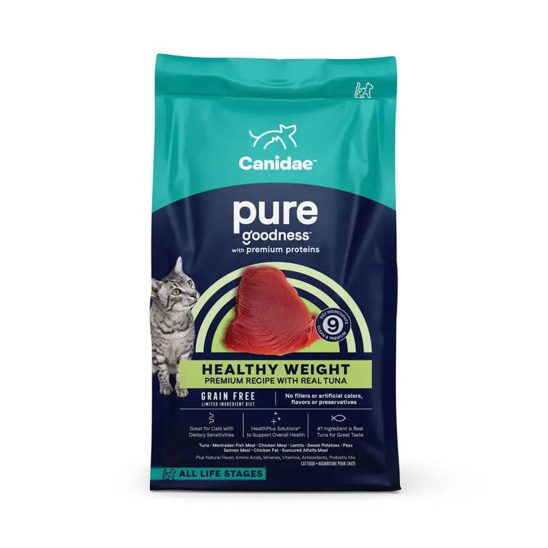 CANIDAE PURE Ocean Indoor Formula with Tuna Limited Ingredient Dry Cat Food