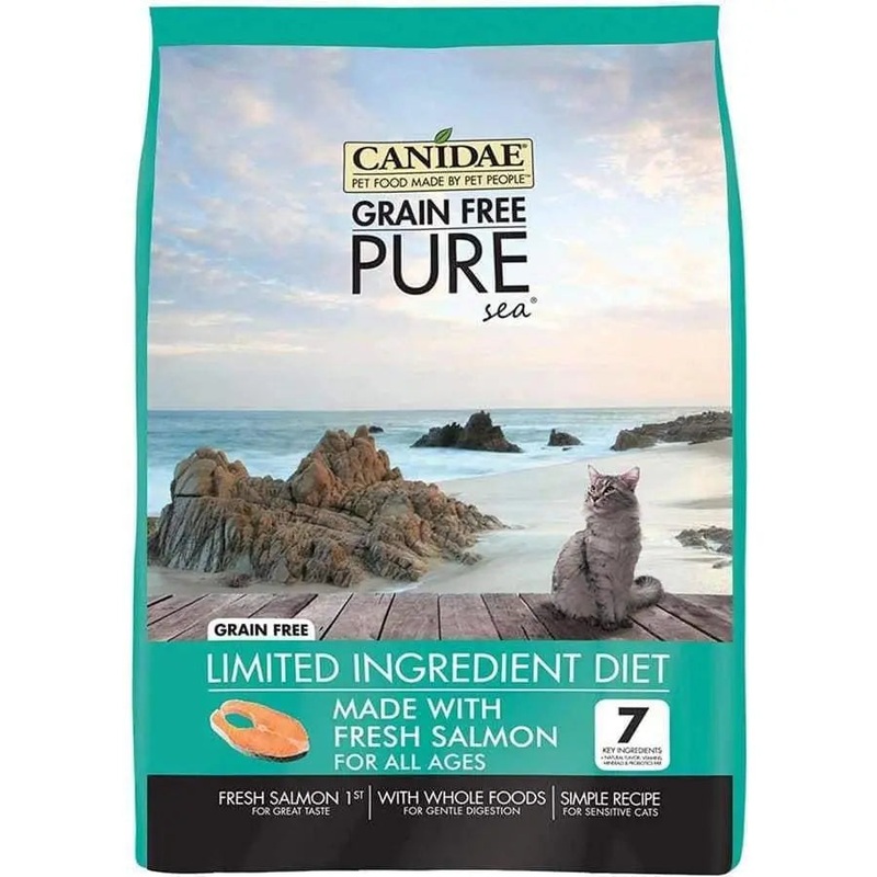 CANIDAE PURE Sea Formula with Salmon Limited Ingredient Dry Cat Food