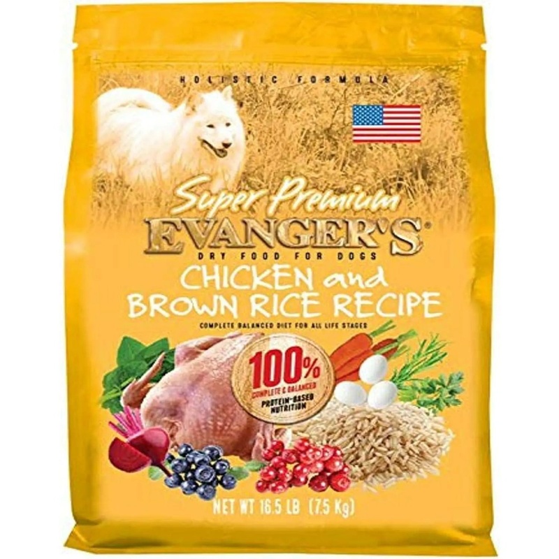 Evanger’s Super Premium Dry Dog Food Chicken w/Brown Rice