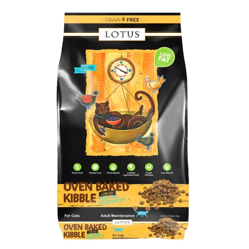 Lotus Low-Fat Chicken Grain-Free Recipe Dry Cat Food