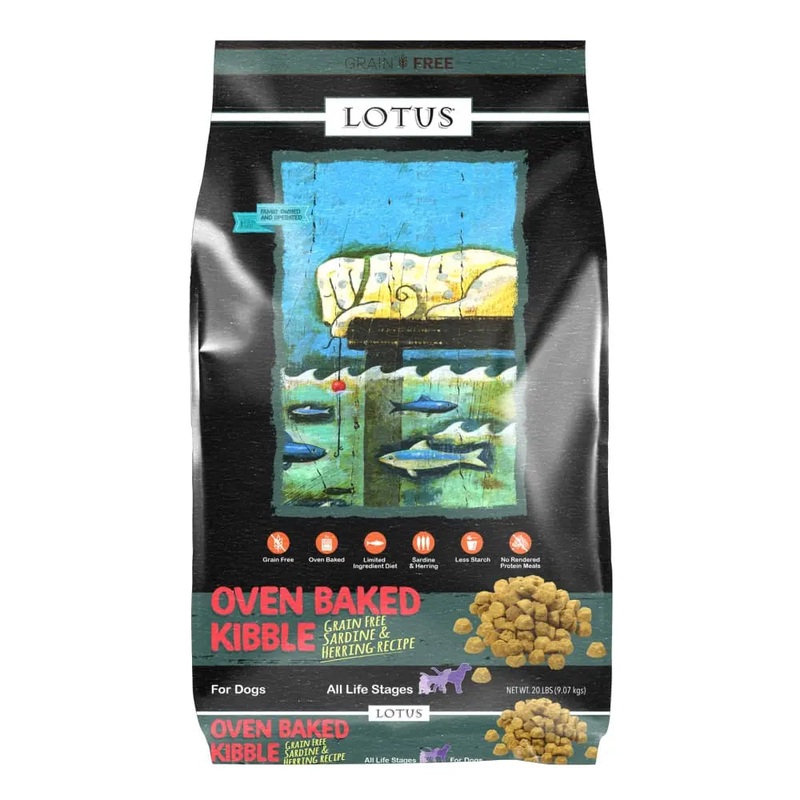 Lotus Oven-Baked Grain-Free Sardine & Herring Recipe Dry Dog Food