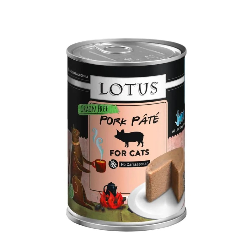 Lotus Pork Pate Grain-Free Canned Cat Food