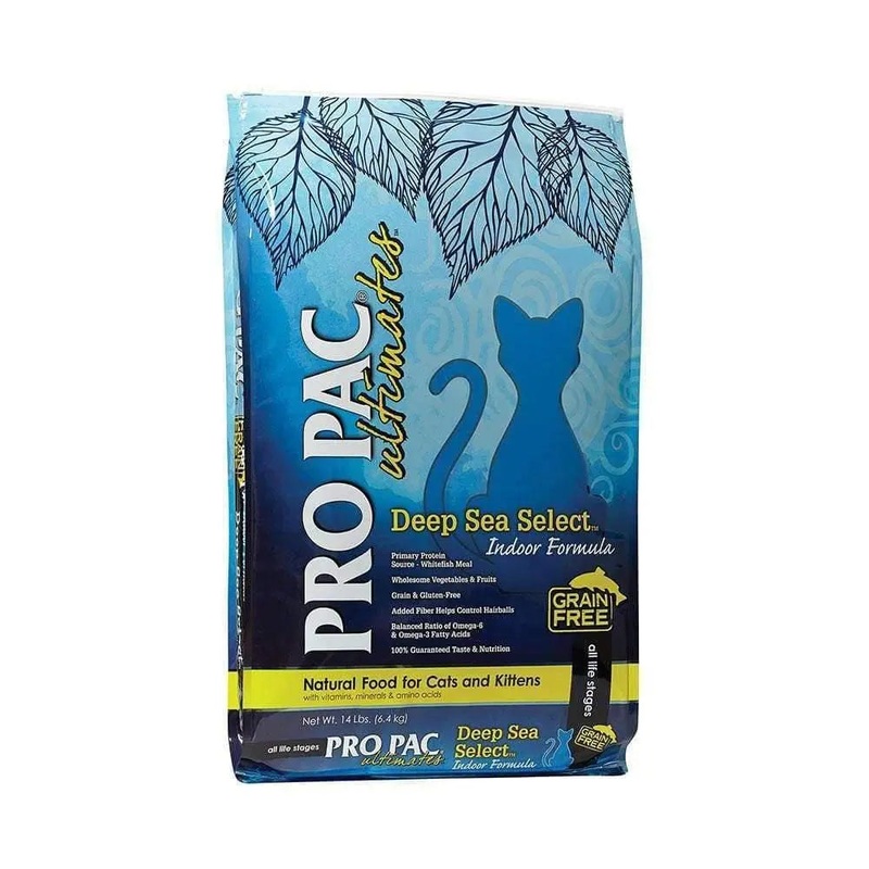 PRO PAC Ultimates Deep Sea Select Indoor Formula Kitten & Cat Food 14 Lbs