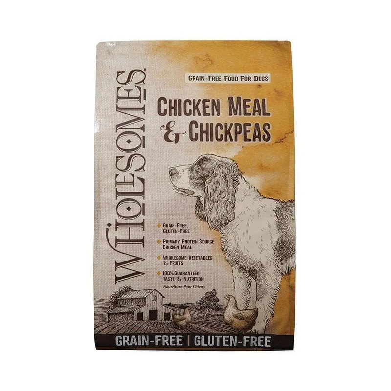 Sportmix Wholesomes Grain Free Chicken Meal & Chickpeas Formula Dog Food 35 Lbs