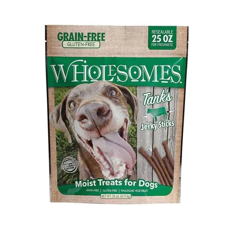 Wholesomes Tanks Jerky Stick for Dog 25 Oz