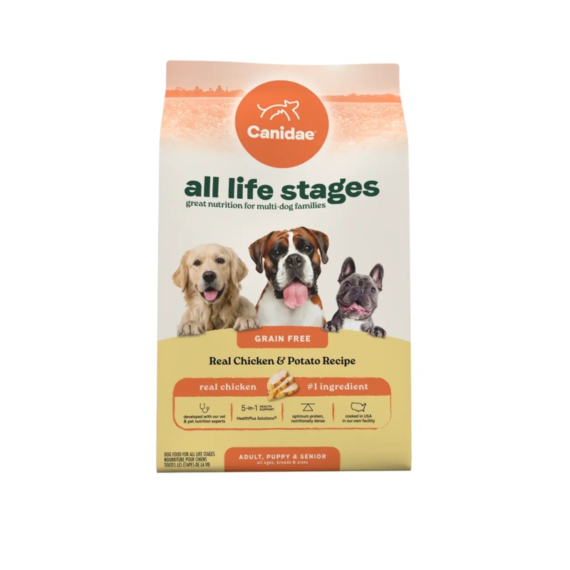 All Life Stages Dry Dog Food, Real Chicken & Potato Recipe