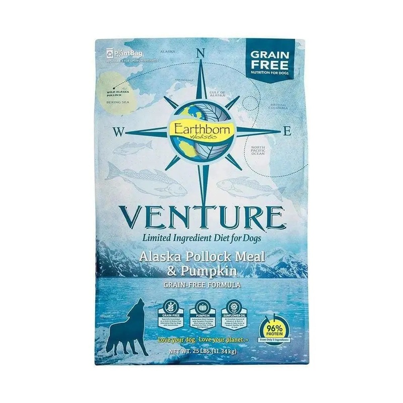 Earthborn Holistic Venture Alaska Pollock Meal & Pumpkin Grain Free Formula