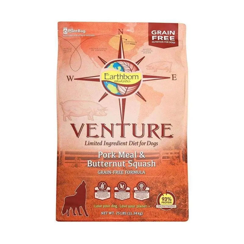 Earthborn Holistic Venture Pork Meal & Butternut Squash Grain Free Formula