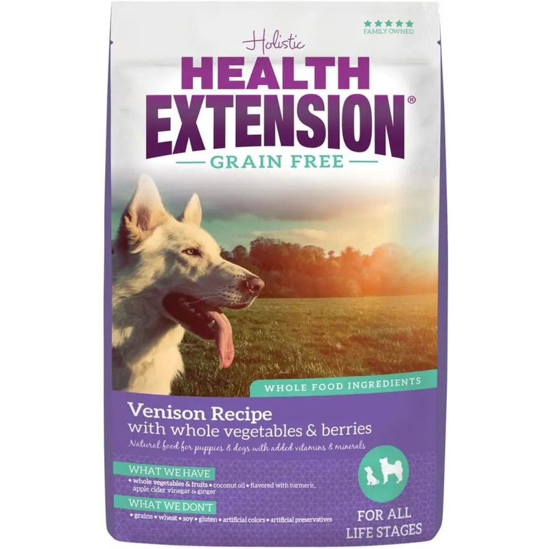 Health Extension Grain Free Venison Dry Dog Food